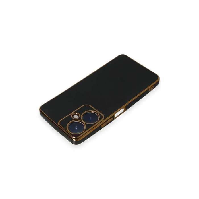 Vivo Y27 Kılıf Volet Silikon - Siyah