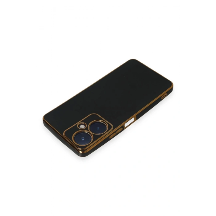 Vivo Y27 Kılıf Volet Silikon - Siyah