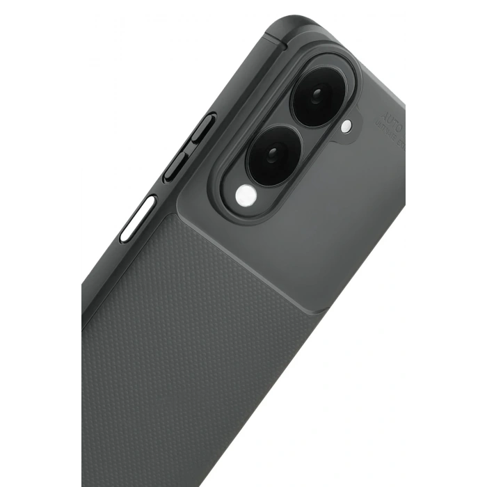 Vivo Y29S Auto Focus Karbon Kapak - Gri