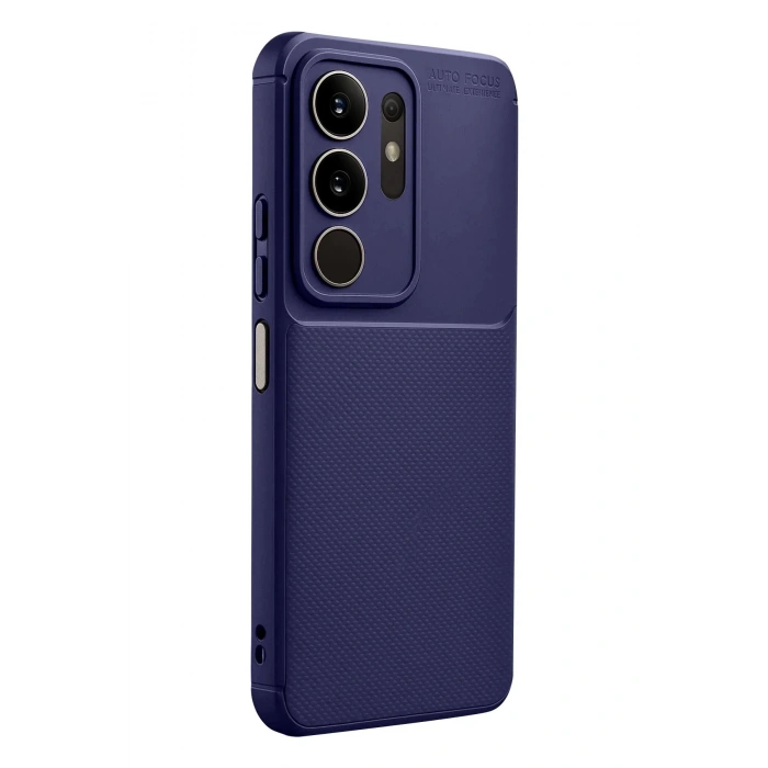 Vivo Y29S Auto Focus Karbon Kapak - Lacivert