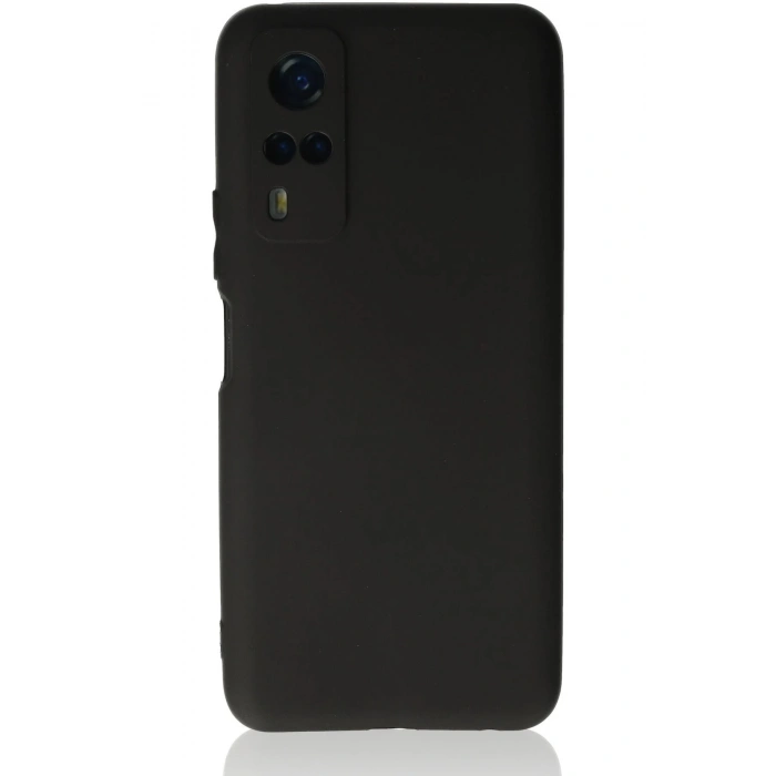 Vivo Y53S Kılıf First Silikon - Siyah