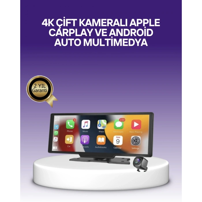 Volkswagen Golf, Polo, Passat, Jetta, Tiguan, Bmw 3-5 Serisi Carplay Android Auto 10.26” Ekran