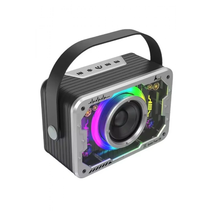 Vtn-82 Taşınabilir Kablosuz Işıklı Bluetooth Hoparlör Ses Değiştirme Özellikli