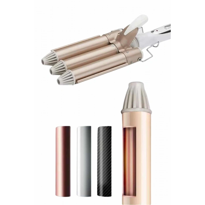 Wag Maşa Profesyonel Saç Şekillendirici İyon Özellikli Isı Kademeli