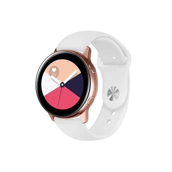 Watch 22mm Klasik Kordon - Beyaz