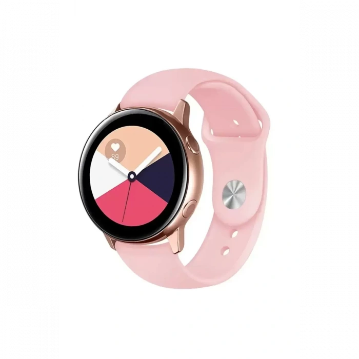 Watch 22mm Klasik Kordon - Pembe