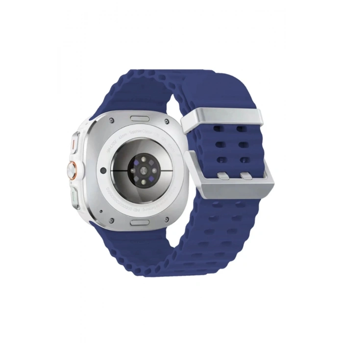 Watch 7 Ultra KR417 Rug Silikon Kordon - Lacivert