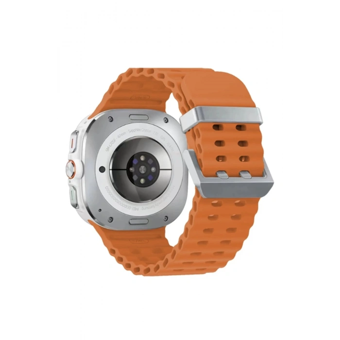 Watch 7 Ultra KR417 Rug Silikon Kordon - Turuncu