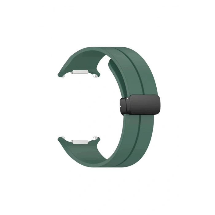 Watch 7 Ultra KR418 Tender Silikon Kordon - Koyu Yeşil