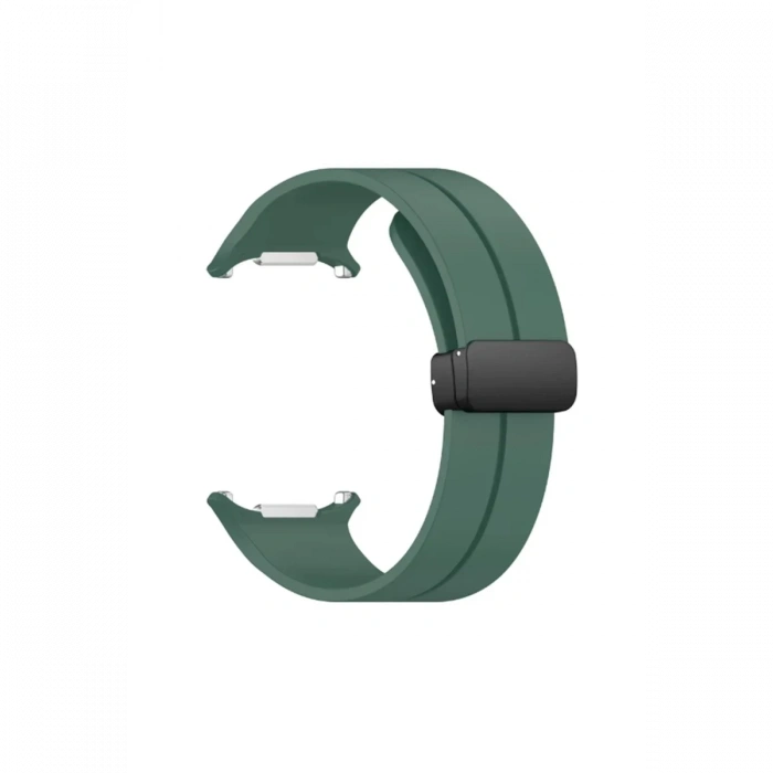 Watch 7 Ultra KR418 Tender Silikon Kordon - Koyu Yeşil