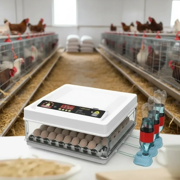 Wh-130 Kuluçka Makinesi -tavuk Kaz Hindi Ördek Ve Kuş Türleri Uyumlu Yedek Motor Hediyeli