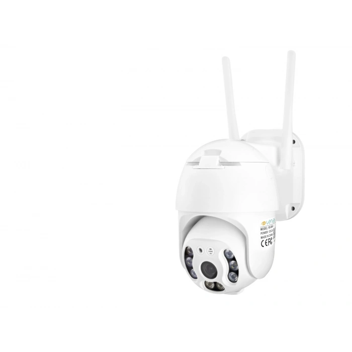 Wi-Fi Speed Dome Ip Kamera 2 Mp Pan Tilt 8 Led Icsee Beyaz RX-88AI