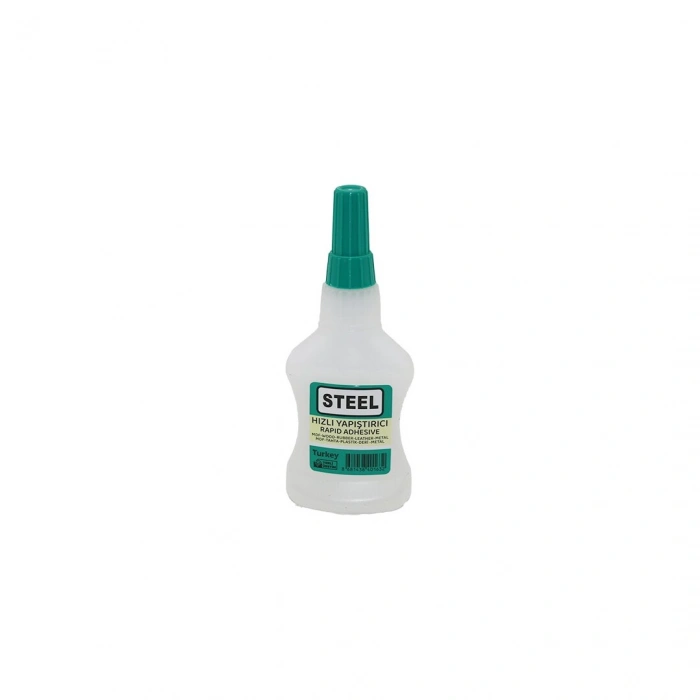 WİNCELL STEEL HIZLI YAPIŞTIRICI 37GR 200ML MDF-AHŞAP-METAL-PLASTİK-DERİ (4887)