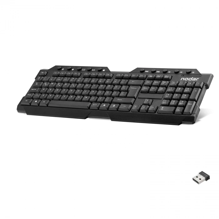 Wıreless Multımedıa Klavye Q Siyah ND864