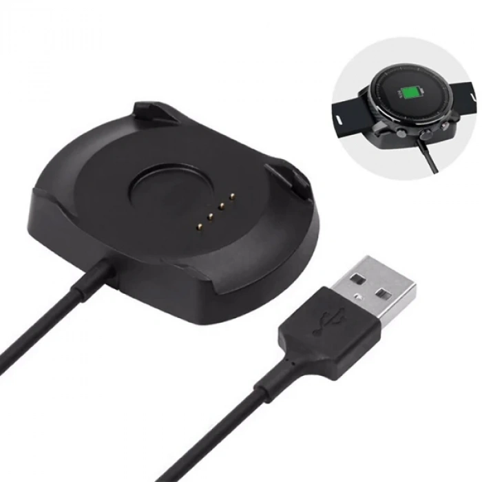 Xiaomi Huami Amazfit 22s Stratos A1609 Akıllı Saat İçin Şarj Kablosu