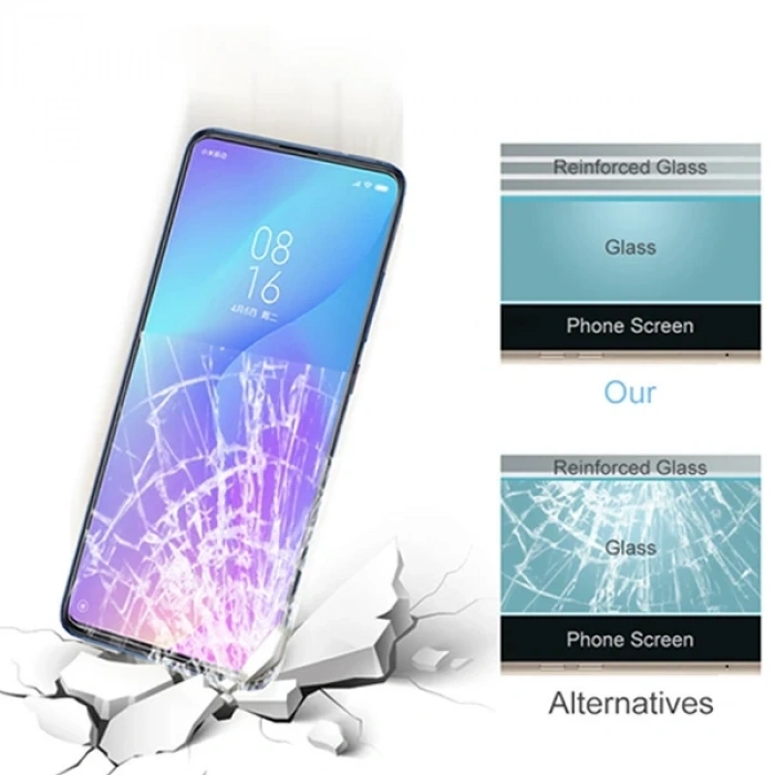 Xiaomi K20/k20pro-mi 9t Tempered Kırılmaz Cam Ekran Koruyucu