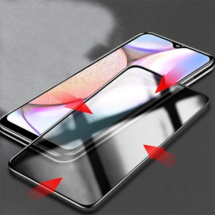 Xiaomi Mi 10 Lite 3d Full Privacy Gizlilik Tempered Cam Ekran Koruyucu
