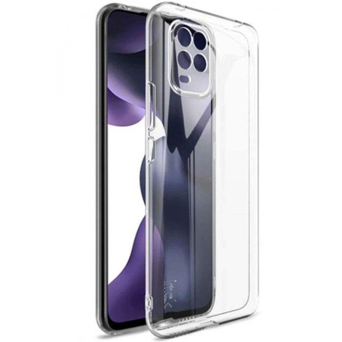 Xiaomi Mi 10 Lite Kılıf Lüx Şeffaf Silikon - Şeffaf