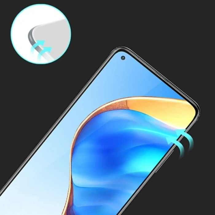 Xiaomi Mi 10t/10t Lite/10t Pro Full Glue Tempered Full Cam Ekran Koruyucu