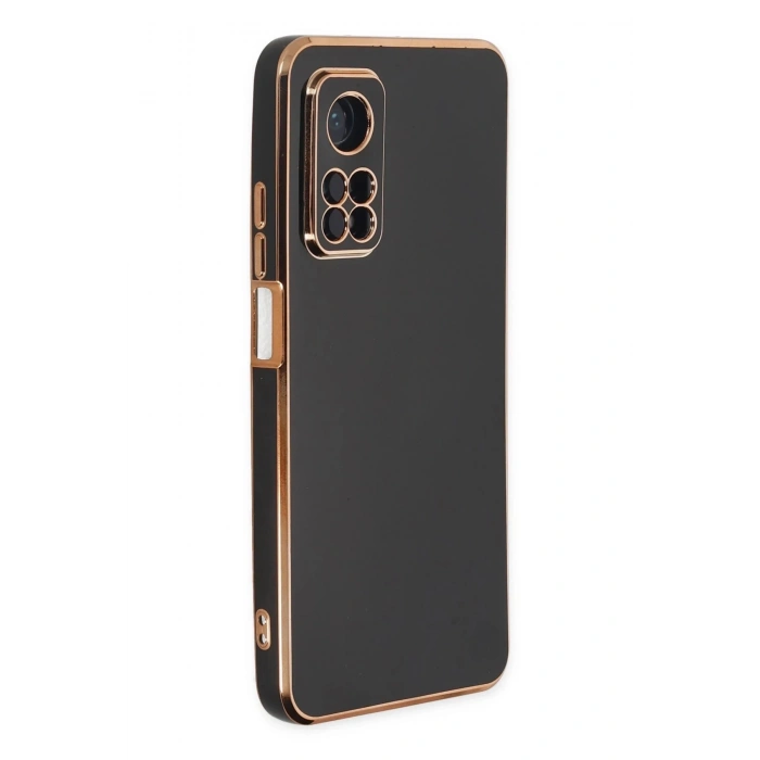 Xiaomi Mi 10T Kılıf Volet Silikon - Siyah