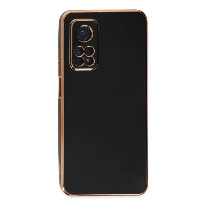 Xiaomi Mi 10T Kılıf Volet Silikon - Siyah