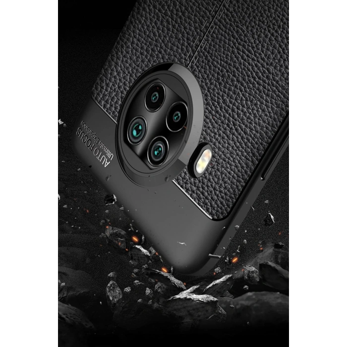 Xiaomi Mi 10T Lite Kılıf Auto Focus Kapak - Siyah