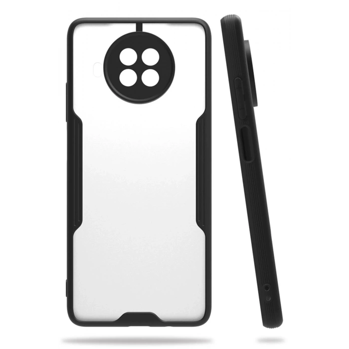 Xiaomi Mi 10T Lite Kılıf Platin Silikon - Siyah