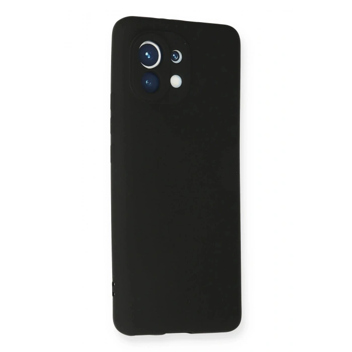 Xiaomi Mi 11 Kılıf First Silikon - Siyah