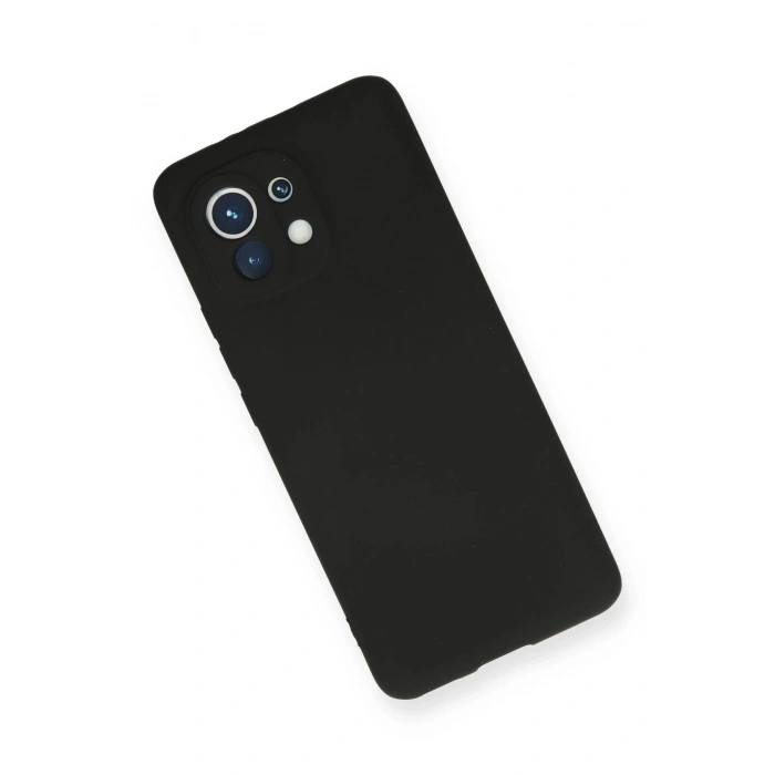 Xiaomi Mi 11 Kılıf First Silikon - Siyah