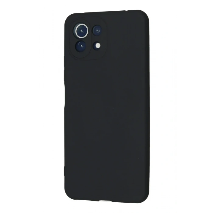 Xiaomi Mİ 11 Lite Kılıf Nano içi Kadife Silikon - Lacivert