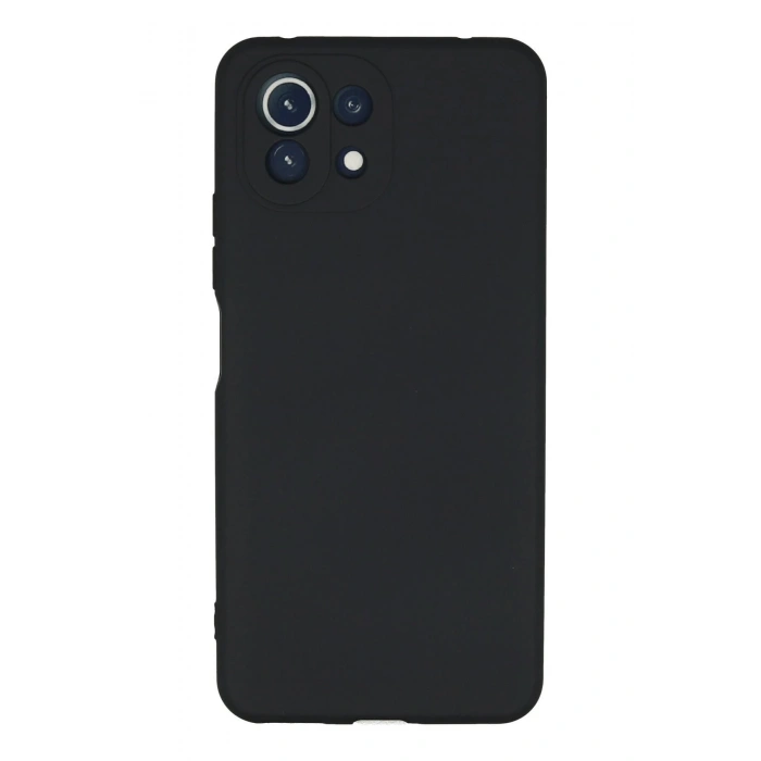 Xiaomi Mİ 11 Lite Kılıf Nano içi Kadife Silikon - Lacivert