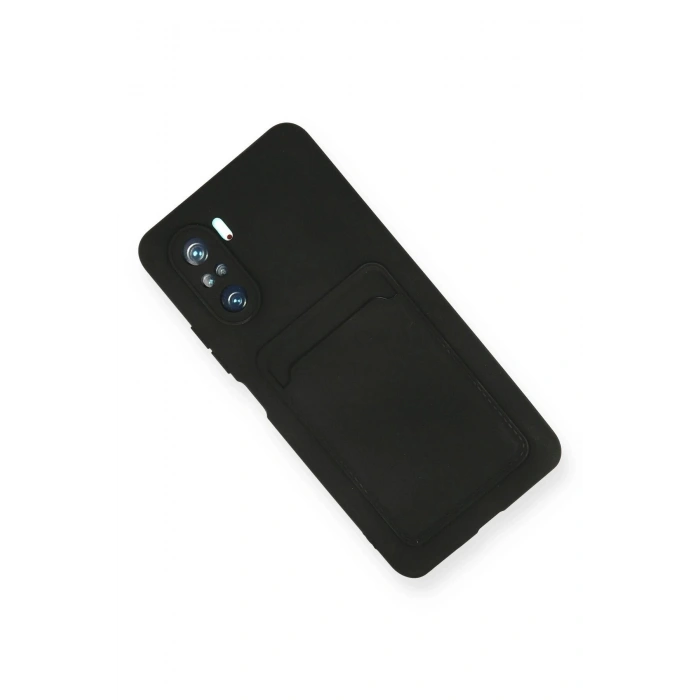 Xiaomi Mi 11i Kılıf Kelvin Kartvizitli Silikon - Siyah