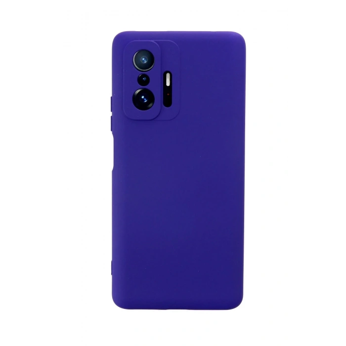 Xiaomi Mi 11T Pro Kılıf Nano içi Kadife Silikon - Mor
