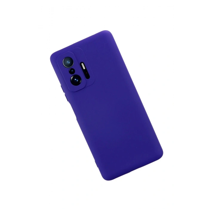 Xiaomi Mi 11T Pro Kılıf Nano içi Kadife Silikon - Mor