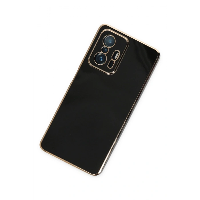 Xiaomi Mi 11T Pro Kılıf Volet Silikon - Siyah