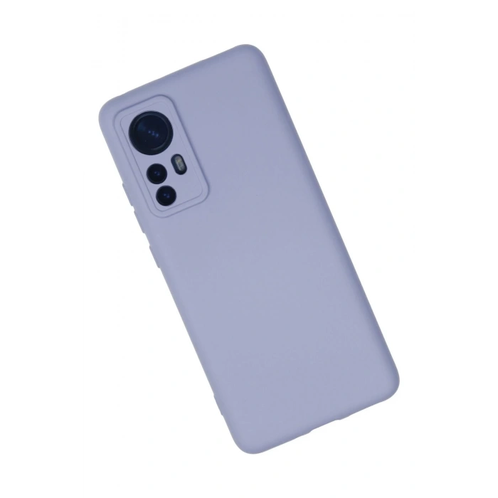 Xiaomi Mi 12 Kılıf Nano içi Kadife Silikon - Lila