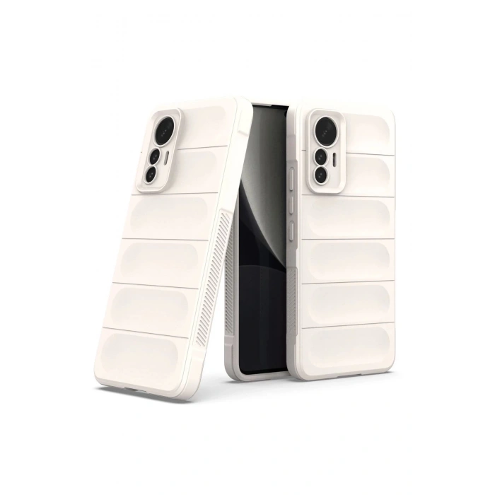 Xiaomi Mi 12 Lite Kılıf Optimum Silikon - Krem