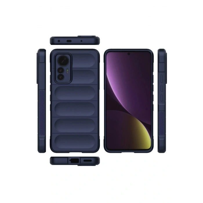 Xiaomi Mi 12 Lite Kılıf Optimum Silikon - Lacivert