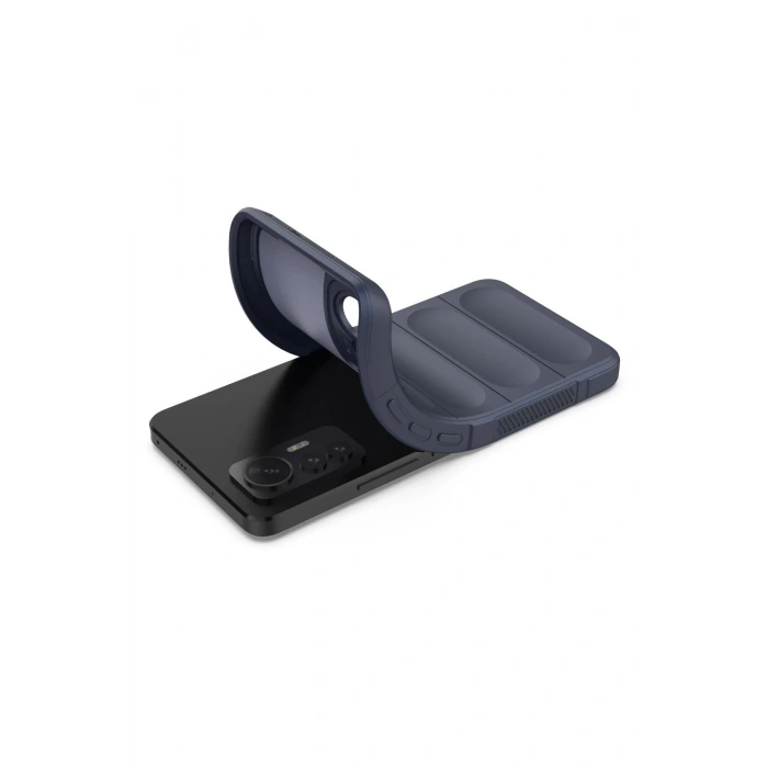 Xiaomi Mi 12 Lite Kılıf Optimum Silikon - Lacivert