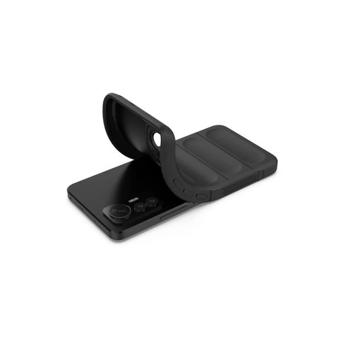Xiaomi Mi 12 Lite Kılıf Optimum Silikon - Siyah