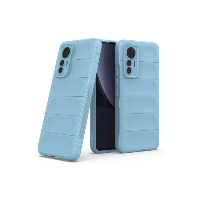 Xiaomi Mi 12 Lite Kılıf Optimum Silikon - Sky Blue