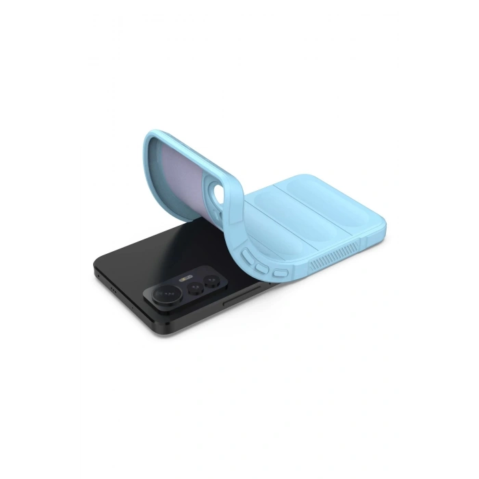 Xiaomi Mi 12 Lite Kılıf Optimum Silikon - Sky Blue