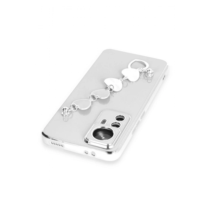 Xiaomi Mi 12T Pro Kılıf Esila Silikon - Beyaz