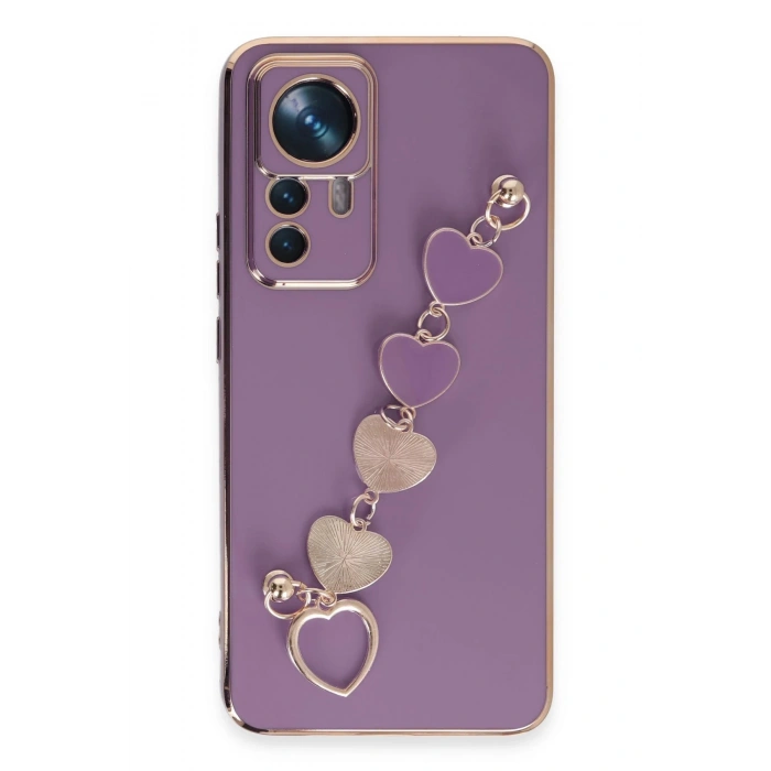 Xiaomi Mi 12T Pro Kılıf Esila Silikon - Mor