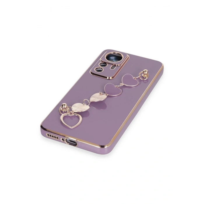 Xiaomi Mi 12T Pro Kılıf Esila Silikon - Mor