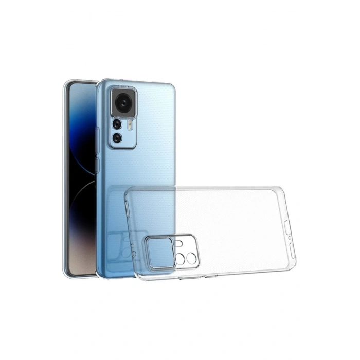 Xiaomi Mi 12T Pro Kılıf Lüx Şeffaf Silikon