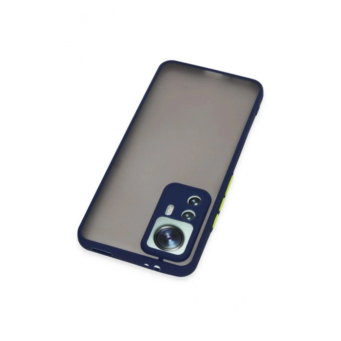 Xiaomi Mi 12T Pro Kılıf Montreal Silikon Kapak - Lacivert