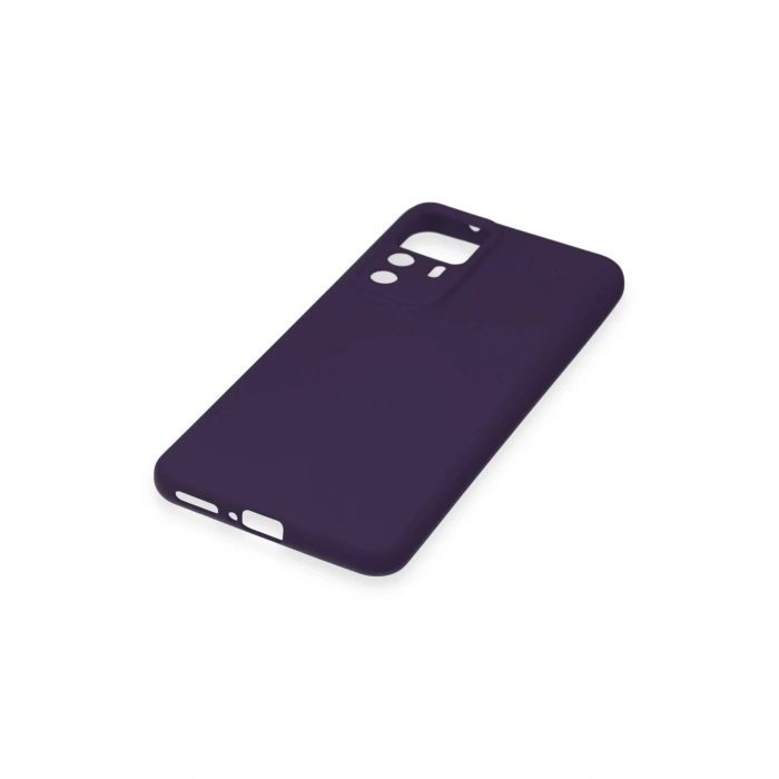 Xiaomi Mi 12T Pro Kılıf Nano içi Kadife Silikon - Mor