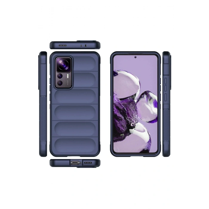 Xiaomi Mi 12T Pro Kılıf Optimum Silikon - Lacivert