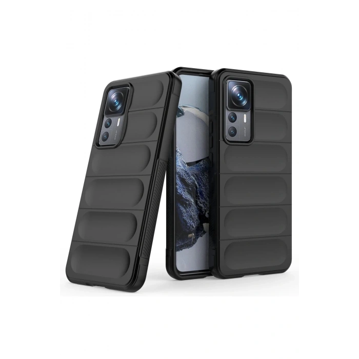 Xiaomi Mi 12T Pro Kılıf Optimum Silikon - Siyah